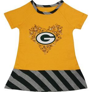 Green Bay Packers Infant Girls' Drop Waist Skirt